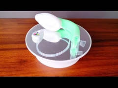 Metropolitana laringea della via aerea della maschera di aspirazione doppia del lume con il monitor di pressione di Intracuff